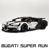 1: 8 Bugatti Chiron, Custom Modified Police Car Version (4031PCS)
